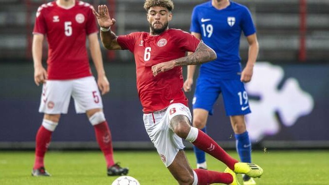 Philip Billing står noteret for fem A-landskampe. Foto: Anders Kjærbye, DBU.