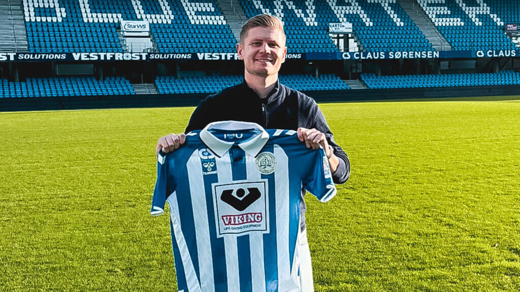 Jacob Buus tager også erfaring fra udlandet med til EfB. Pressefoto.