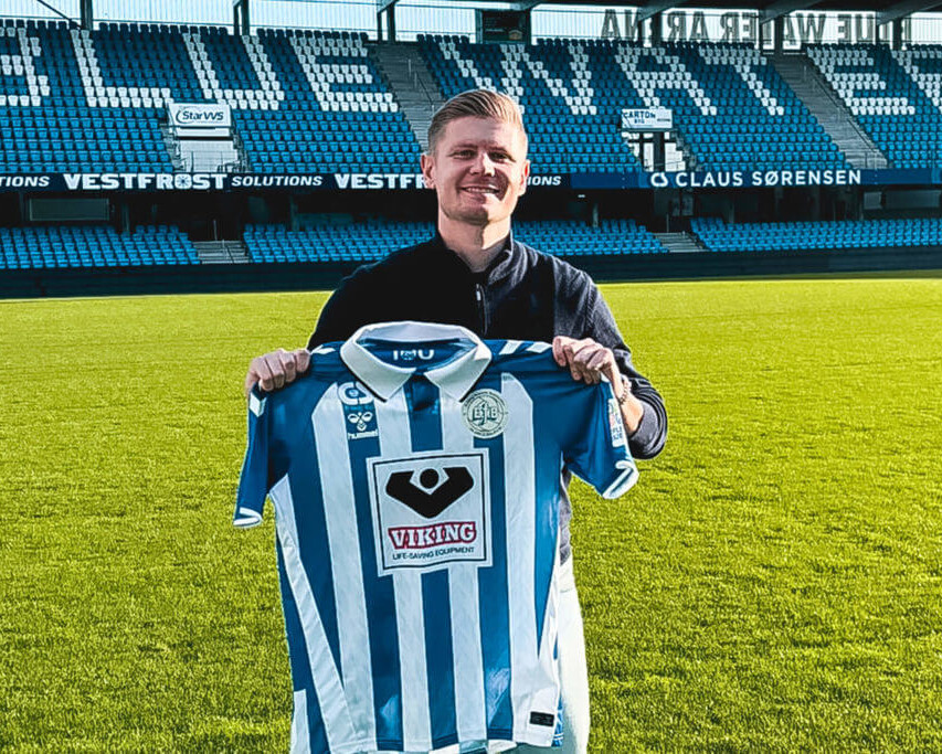 Jacob Buus tager også erfaring fra udlandet med til EfB. Pressefoto.