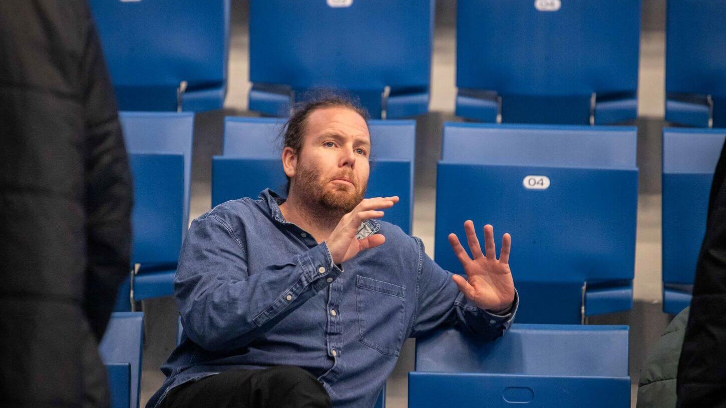 Marc Uhd har overtaget trænergerningen i Ribe-Esbjerg HH fra årsskiftet. Foto: Johnny Tauman.