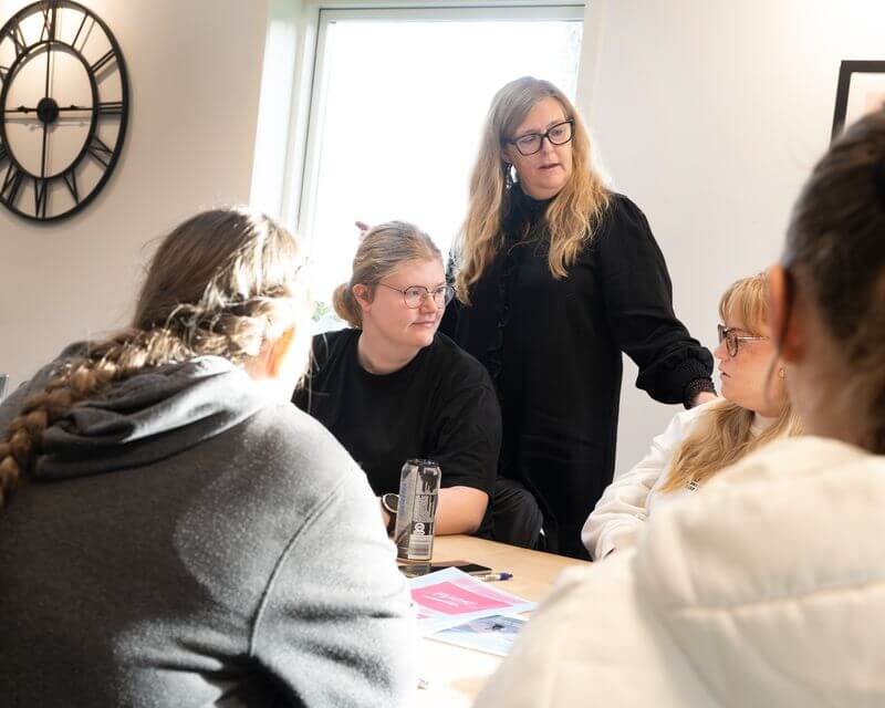 Frivillige ved Vindmøllen. Foto: Esbjerg Kommune.