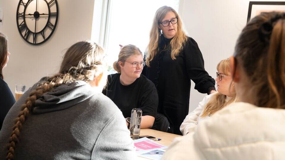 Frivillige ved Vindmøllen. Foto: Esbjerg Kommune.