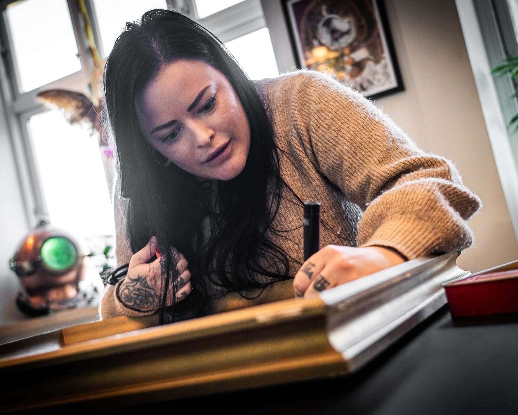 Bettina Lindved Sørensen er oprindeligt fra Horsens. En provinsby, der har meget til fælles med Esbjerg. Foto: Fjodor Pedersen.