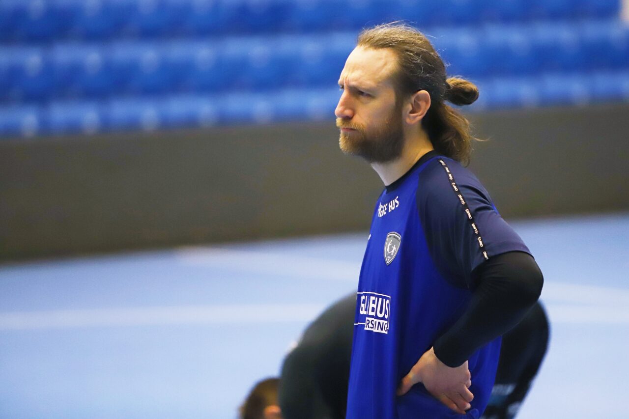 Marcus Mørk, Ribe-Esbjerg HH. Foto: Johnny Tauman.