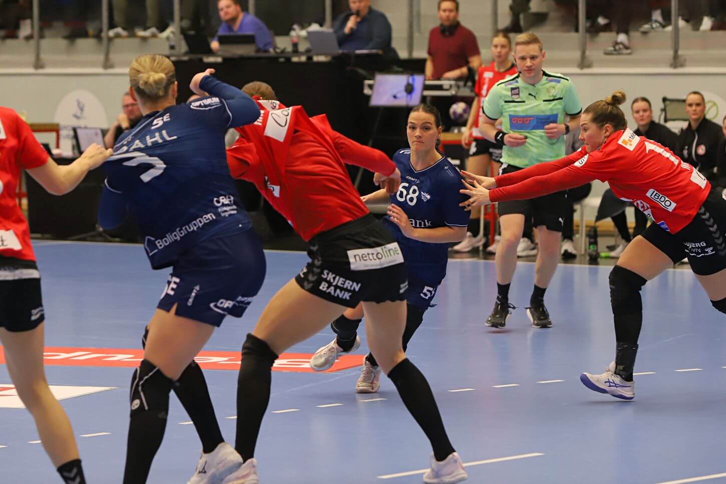 Odense havde rigtig godt styr på Team Esbjerg forleden. Foto: Johnny Tauman.