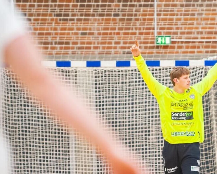 Andreas Haagen vender hjem til Ribe-Esbjerg HH. Pressefoto.