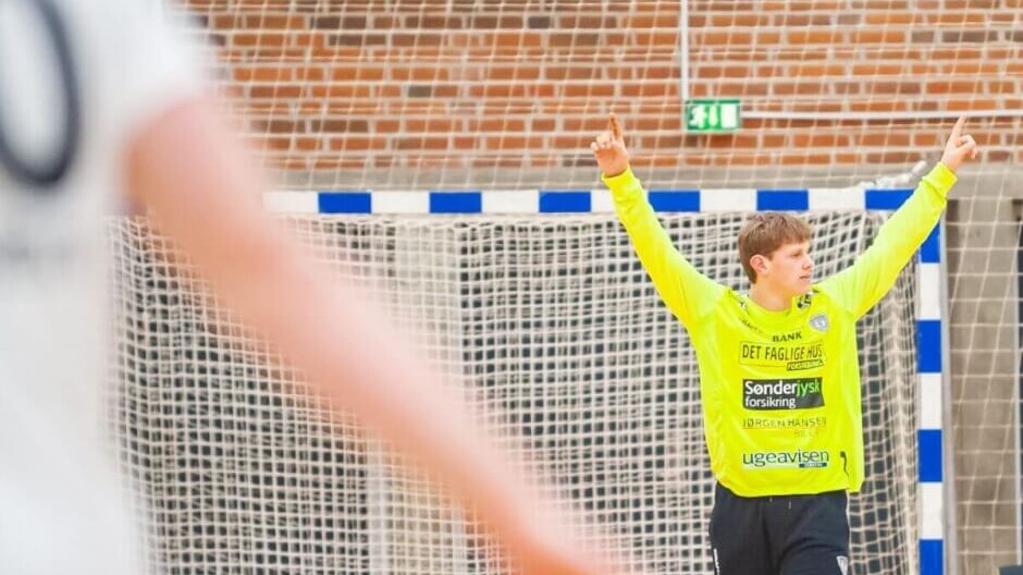 Andreas Haagen vender hjem til Ribe-Esbjerg HH. Pressefoto.