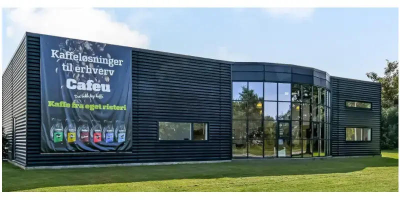 Cafeus domicil på Storstrømsvej i Esbjerg. Foto: Cafeu.