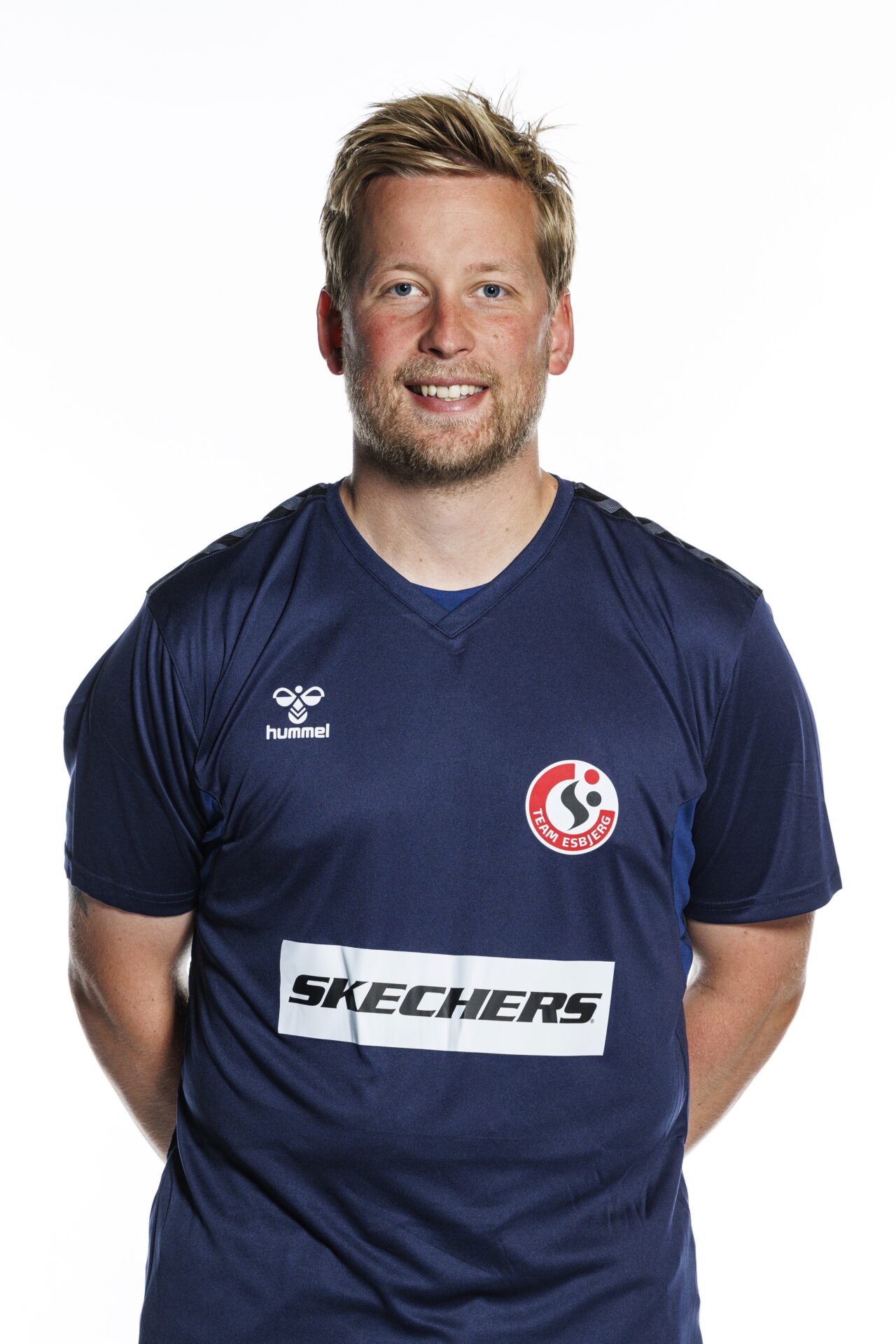 Assistenttræner i Team Esbjerg, Christian Knutzon Køhler. Foto: Niels Husted.