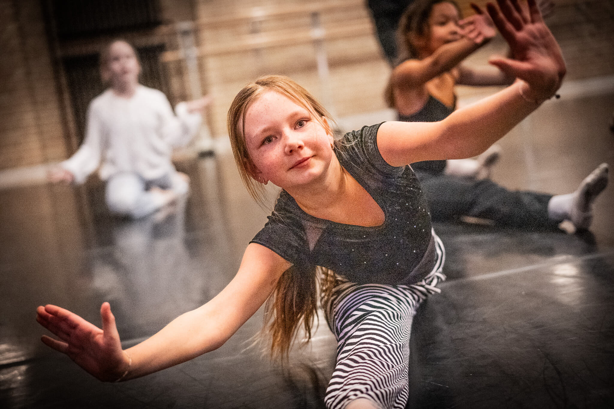 Da EsbjergLiv.dk var på besøg, blev der danset alt fra jazz til hiphop. Foto: Fjodor Pedersen.