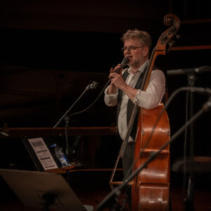 Nicolas Kock er formand for Jazz Esbjerg, der er en af de tre foreninger bag festivalen. Foto: Fjodor Pedersen.
