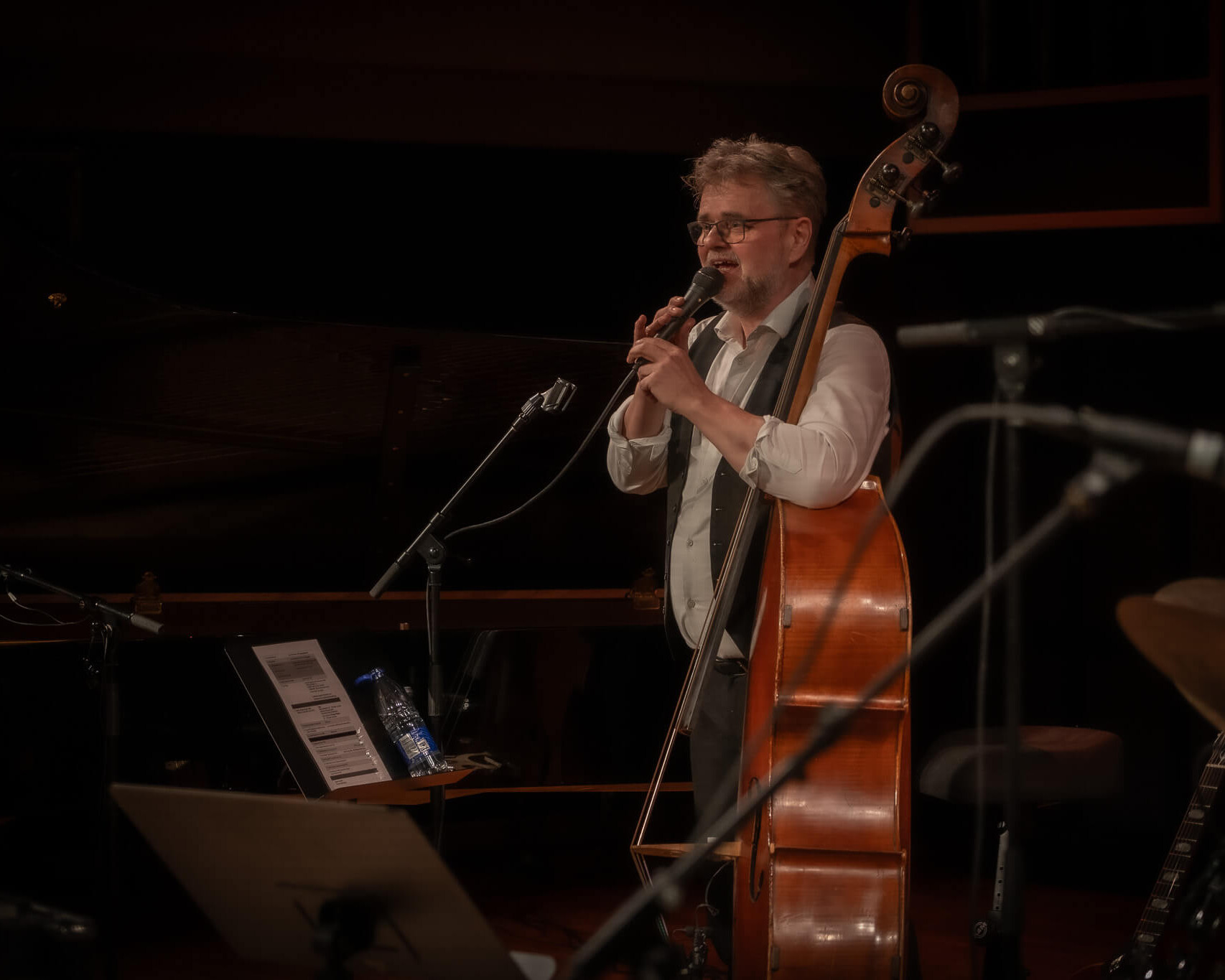 Nicolas Kock er formand for Jazz Esbjerg, der er en af de tre foreninger bag festivalen. Foto: Fjodor Pedersen.