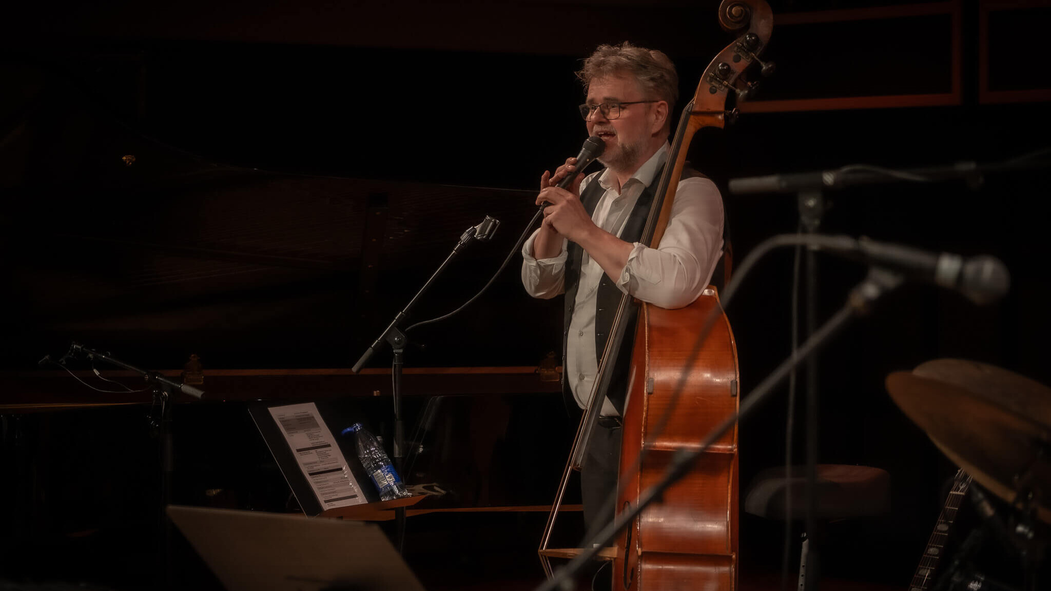 Nicolas Kock er formand for Jazz Esbjerg, der er en af de tre foreninger bag festivalen. Foto: Fjodor Pedersen.