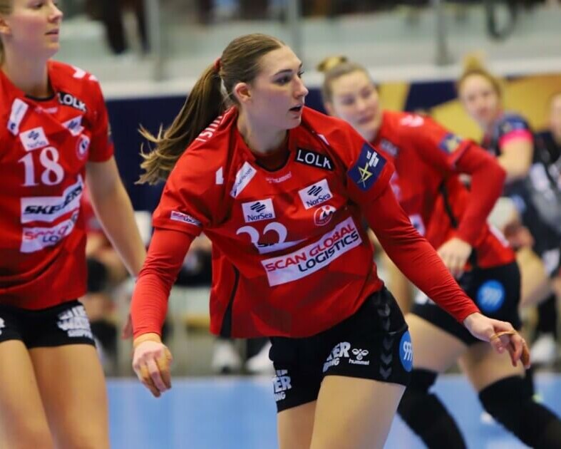 Line Haugsted, Team Esbjerg. Foto: Johnny Tauman.