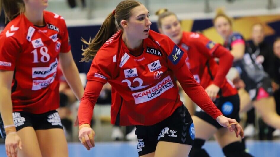 Line Haugsted, Team Esbjerg. Foto: Johnny Tauman.