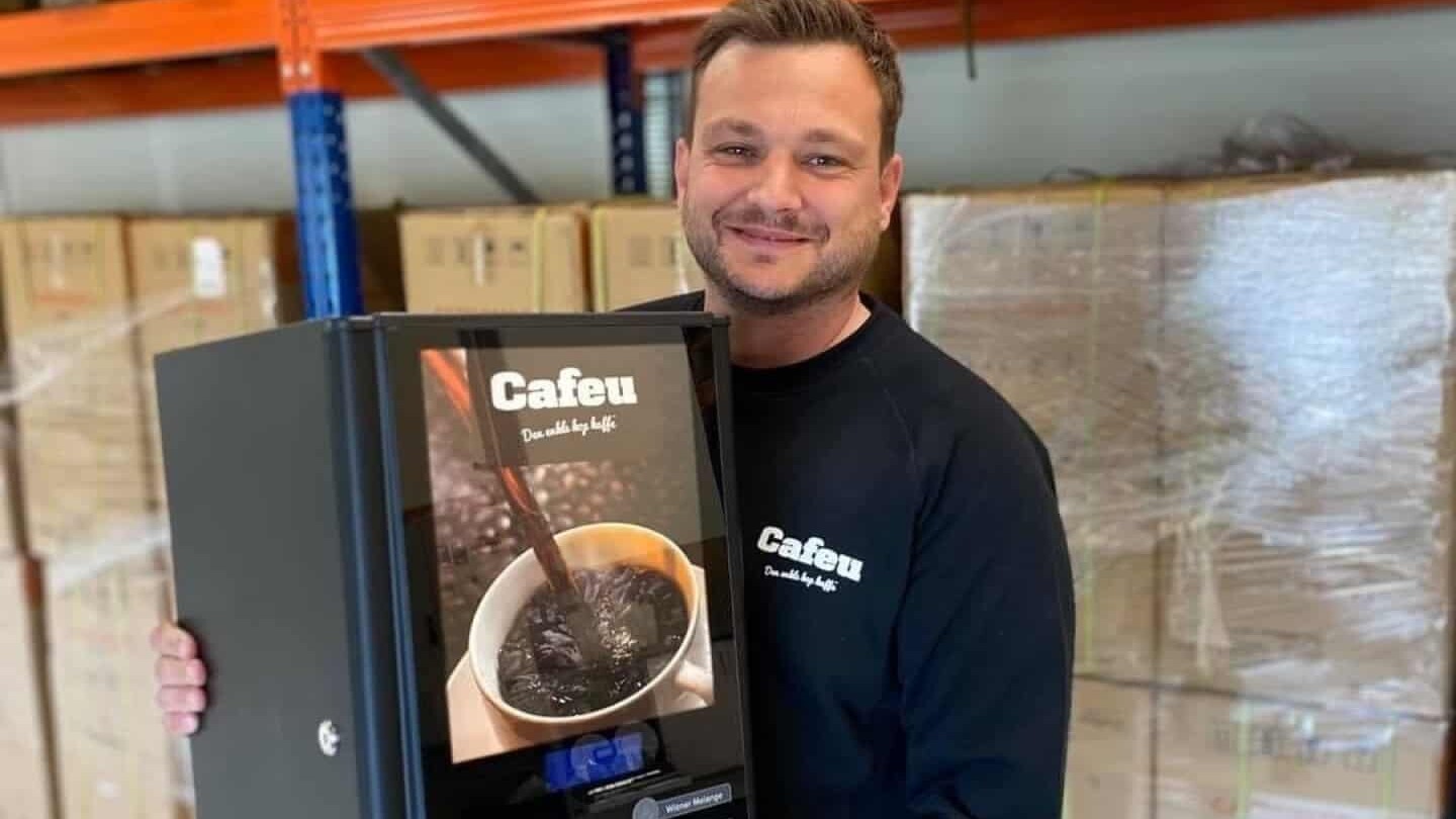 Steffan N. Tobiesen, direktør og grundlægger af Cafeu. Pressefoto.