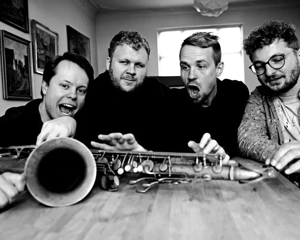 Flat Bop Kvartet kan opleves lørdag den 15. på Tobakken. Pressefoto.