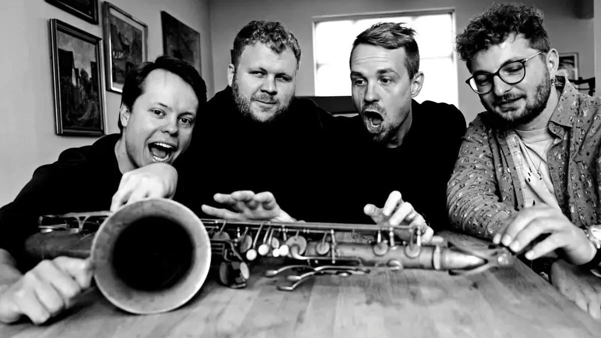 Flat Bop Kvartet kan opleves lørdag den 15. på Tobakken. Pressefoto.