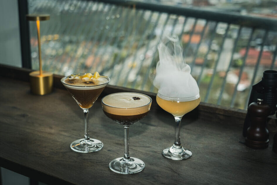 Der er udsigt til en hyldestcocktail i den nye skybar.