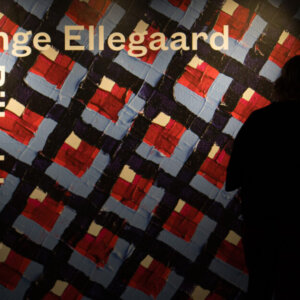 Inge Ellegaard: Billeddomino, Esbjerg Kunstmuseum, fernisering 21. marts 2025. Foto: Fjodor Pedersen.
