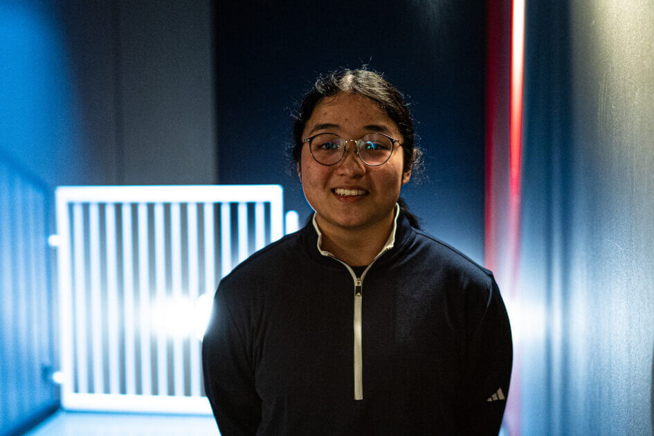 Leslie Nguyen går på Rybners til dagligt. Foto: Fjodor Pedersen.