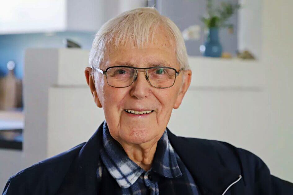 Verner Højersgaard bor i Fovrfeld. Foto: Johnny Tauman.