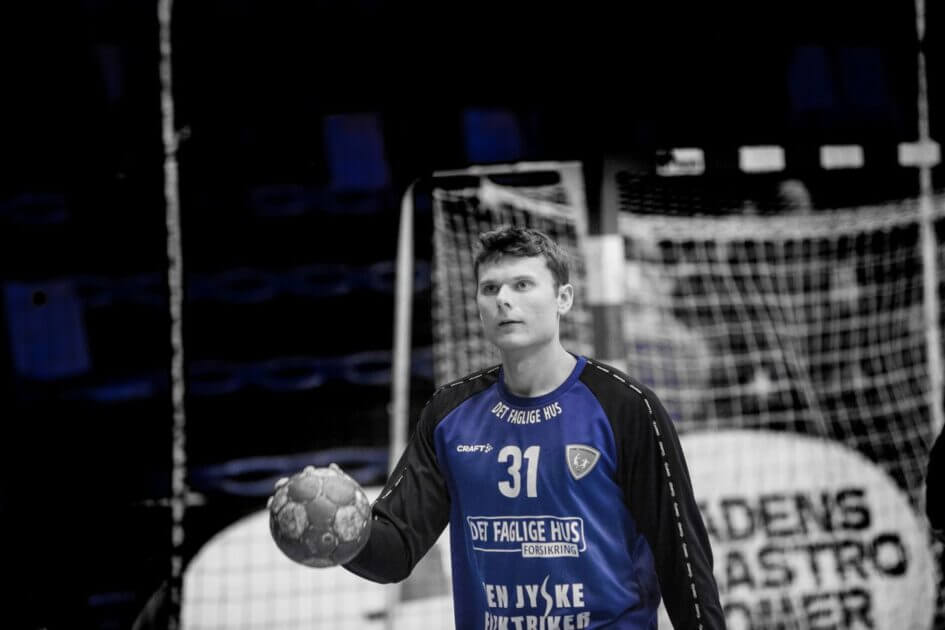 Morten Jørgensen, Ribe-Esbjerg HH. Foto: Johnny Tauman.