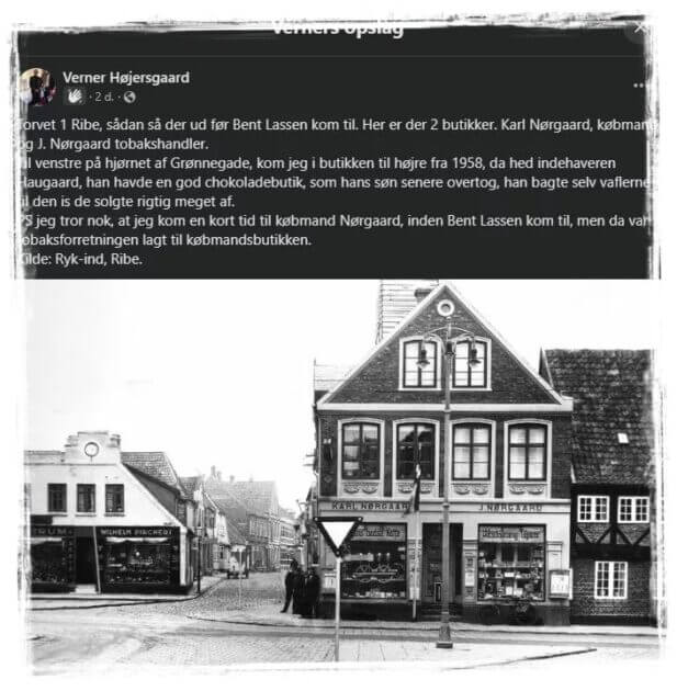 Verner Højersgaard er trods alderen meget aktiv i Facebook-grupper overalt i lokalområdet.