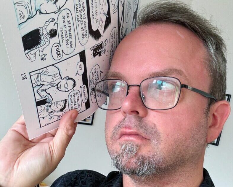 Simon Petersen arbejder til dagligt på Den Internationale Skole i Guldager. Privatfoto.