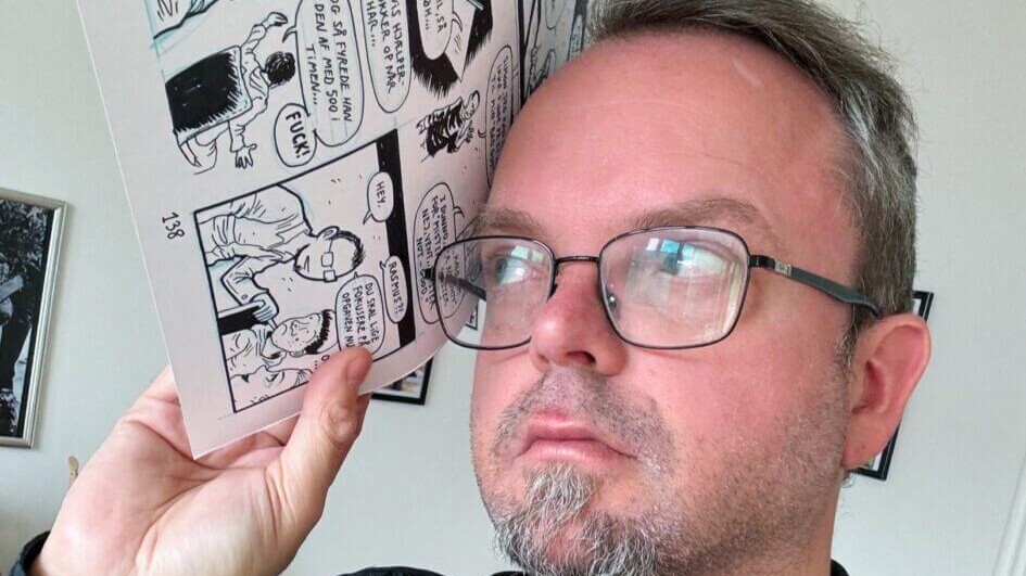 Simon Petersen arbejder til dagligt på Den Internationale Skole i Guldager. Privatfoto.