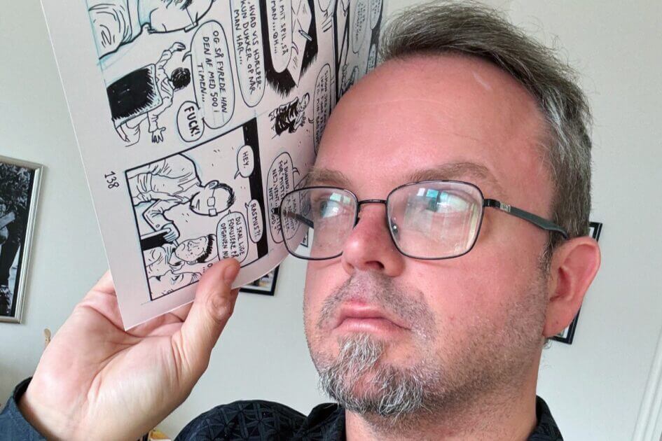 Simon Petersen arbejder til dagligt på Den Internationale Skole i Guldager. Privatfoto.
