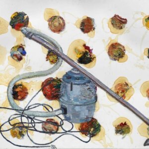 Trilogi med støvsugere. Foto: Esbjerg Kunstmuseum.