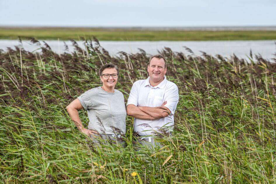 Jytte og Leif Kruses bageri ligger næsten lige ud til Vadehavet. Deraf navnet. Pressefoto.
