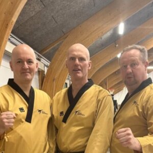 Anders Bennedsen til venstre er klar til EM. Privatfoto.