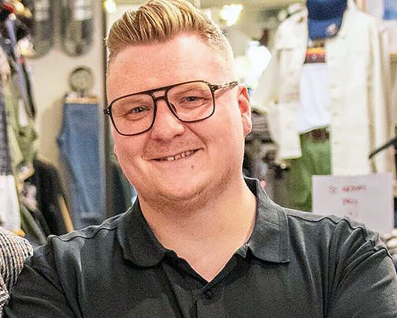 Andreas Bernt Thomsen har arbejdet i Just Ask i fem år. Privatfoto.