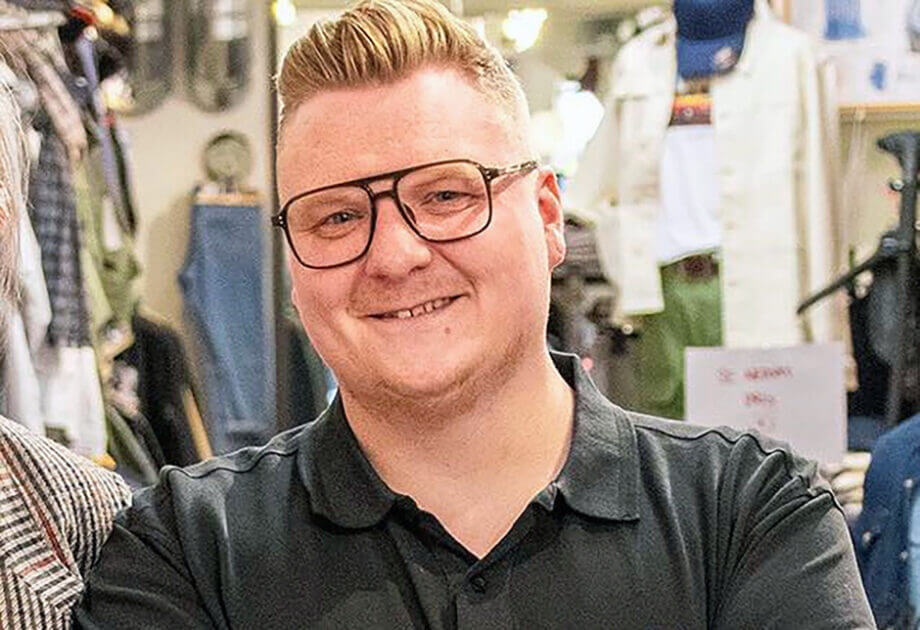 Andreas Bernt Thomsen har arbejdet i Just Ask i fem år. Privatfoto.