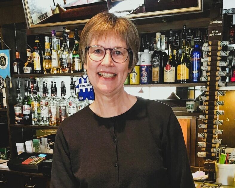 Inger Christiansen går nu på pension. Privatfoto.