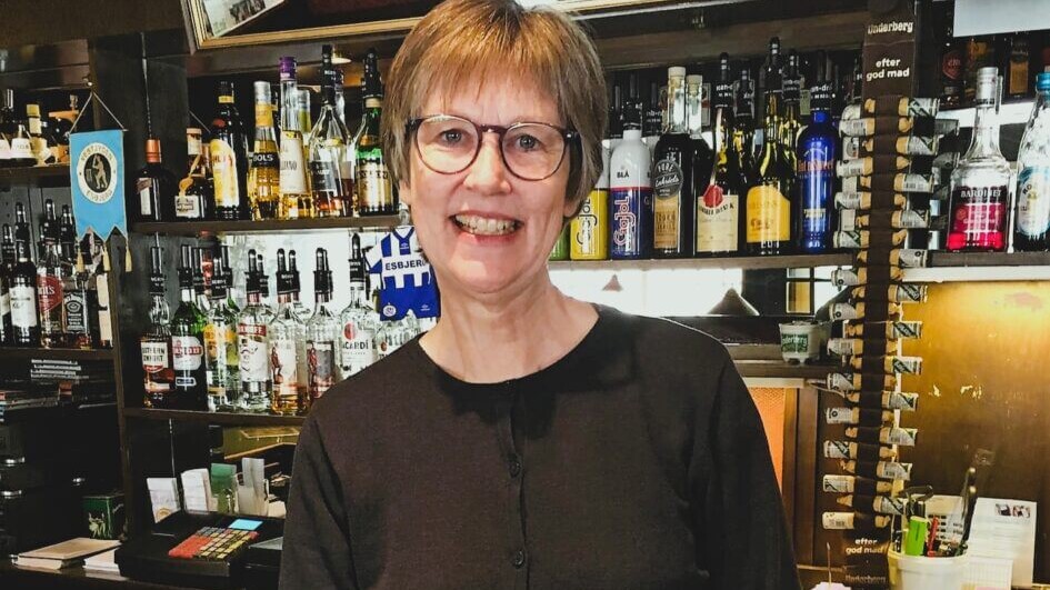 Inger Christiansen går nu på pension. Privatfoto.