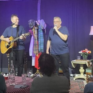 Jan Mols (tv) og Bjarne Fugleberg. PR-foto.