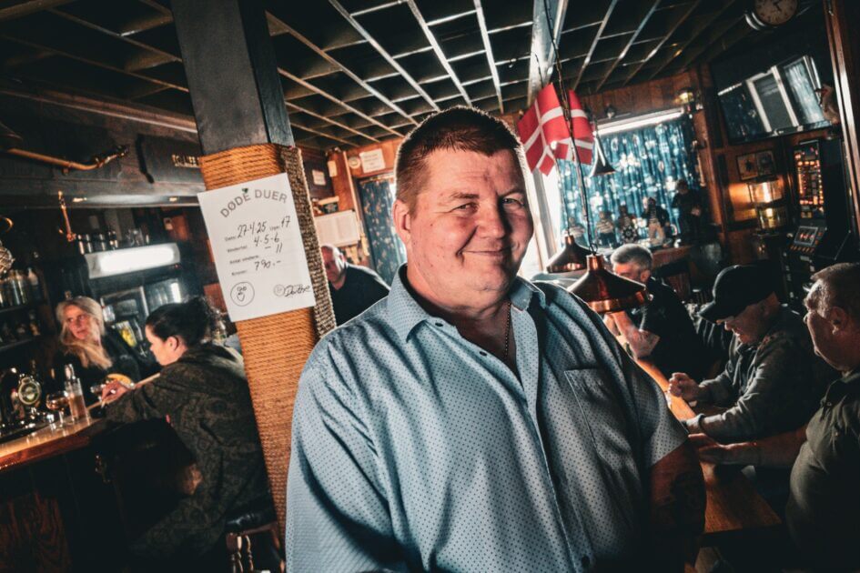 60 år: Tonny Ewald Jørgensen blev fejret to dage i træk på Horns Rev. Foto: Fjodor Pedersen.