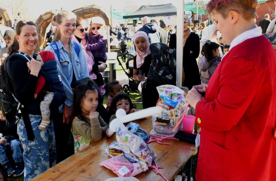 Eid-festival 2025 på Platformen. Foto: Peter Langwithz Smith.