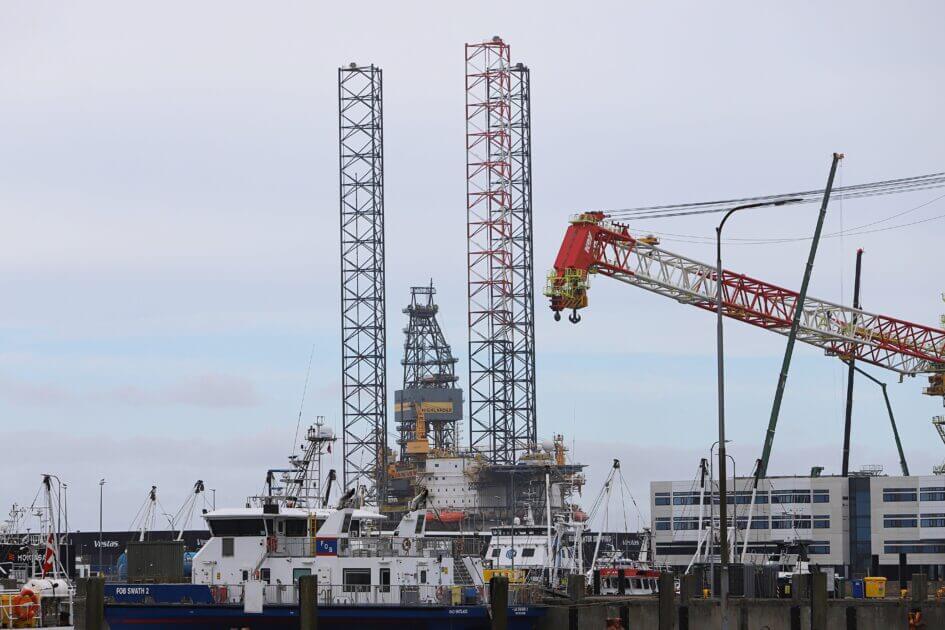 Besøg på havnen. Foto: Johnny Tauman.