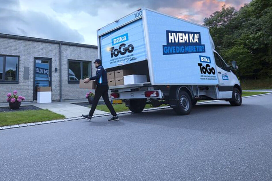 Bilka tilbyder nu også hjemmelevering i Esbjerg. Pressefoto.