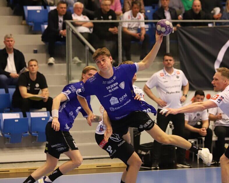 Christian Termansen scorede holdets første mål. Foto: Johnny Tauman.