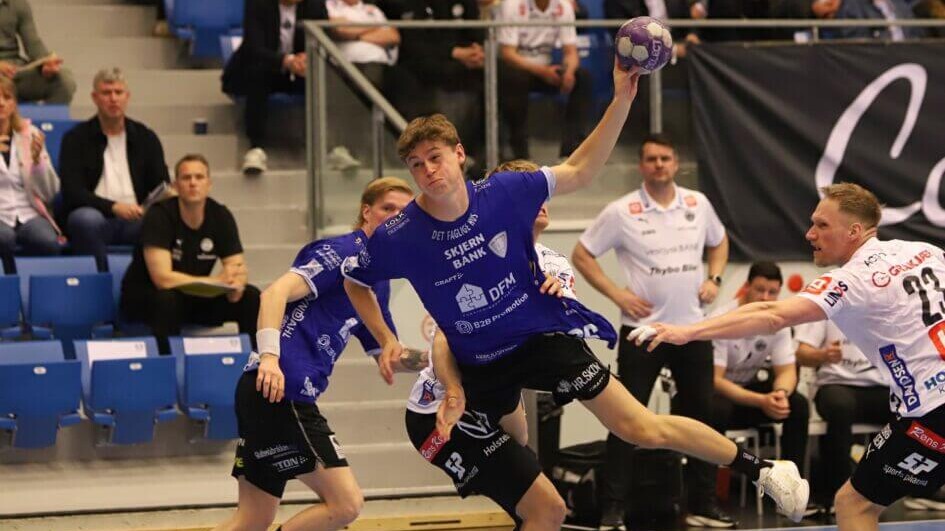 Christian Termansen scorede holdets første mål. Foto: Johnny Tauman.