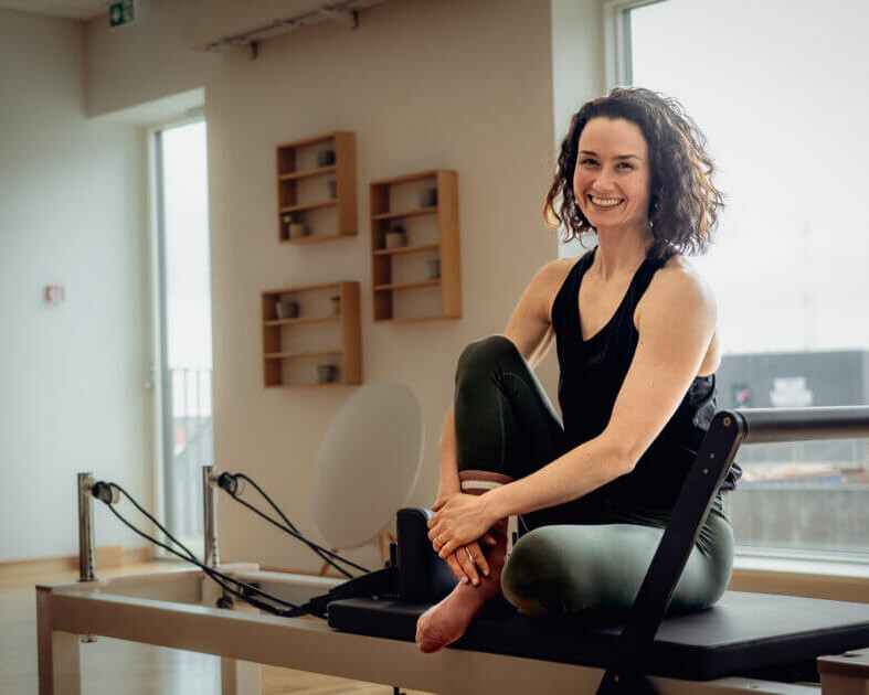 Emily Kinch i sit nye studie på Gl. Færgevej. Foto: Fjodor Pedersen.