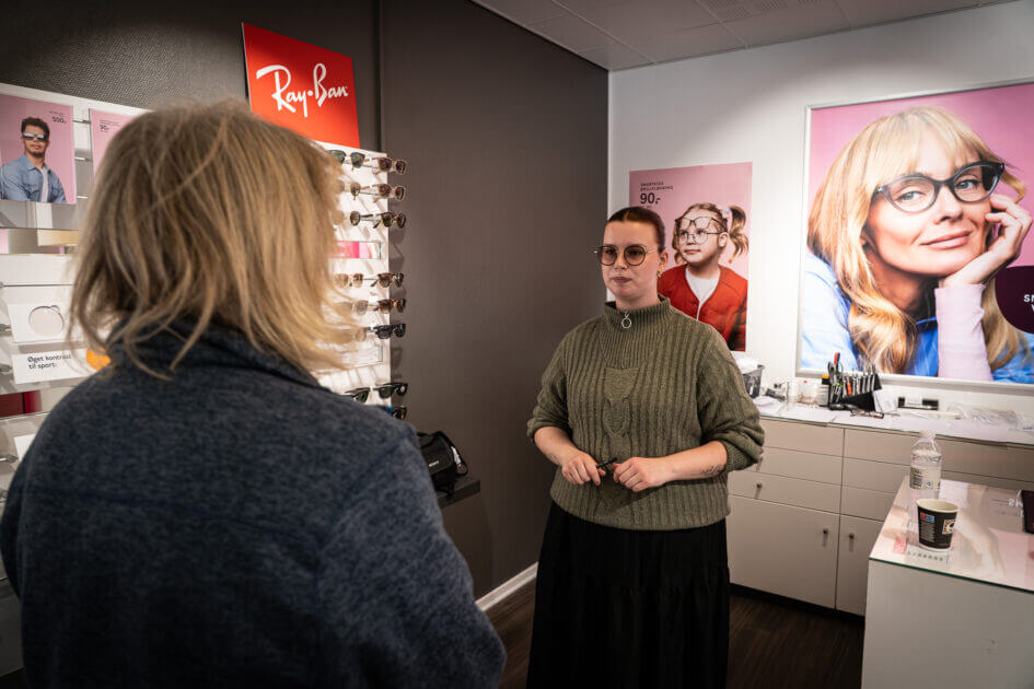 Alle fire ansatte i Smarteyes Esbjerg var på arbejde i dag - der var stort rykind. Foto: Fjodor Pedersen.