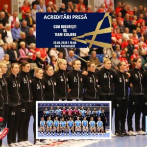Team Esbjerg i Champions League. Collage: Johnny Tauman.