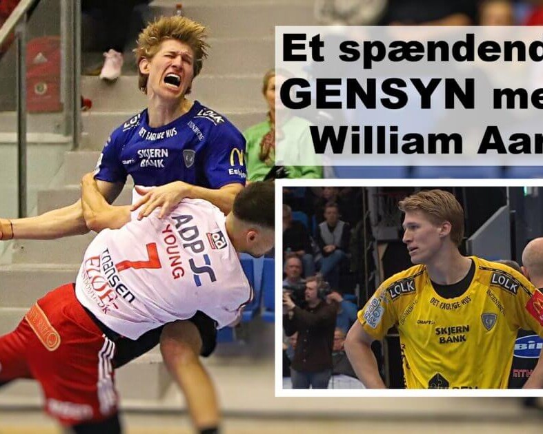 Gensyn med William Aar. Foto og collage: Johnny Tauman.