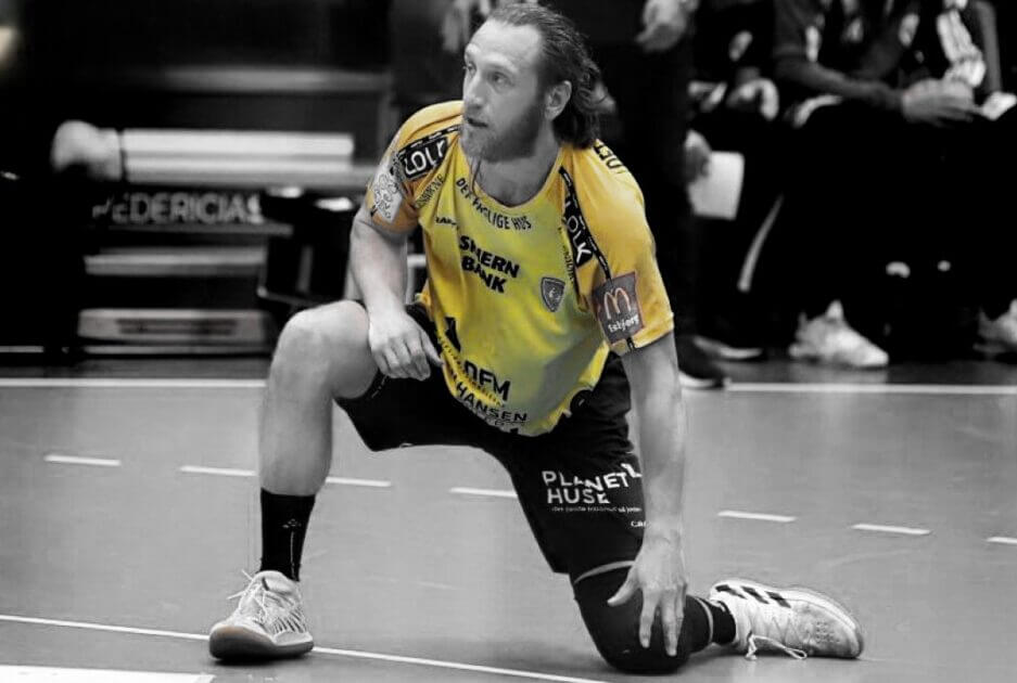 Marcus Mørk, Ribe-Esbjerg HH. Foto: Johnny Tauman.
